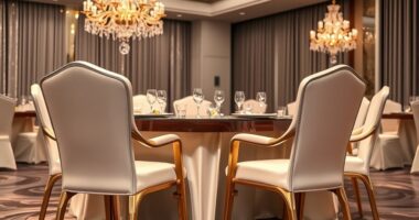 elegant premium banquet chairs