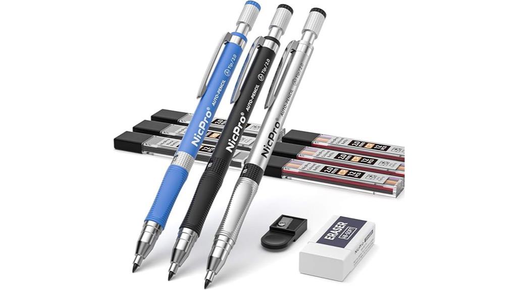 eleven piece pencil set