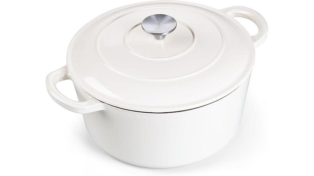 enameled cast iron dutch oven
