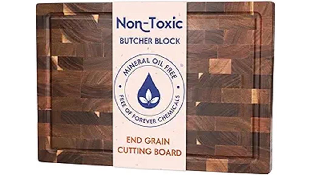 end grain cutting board