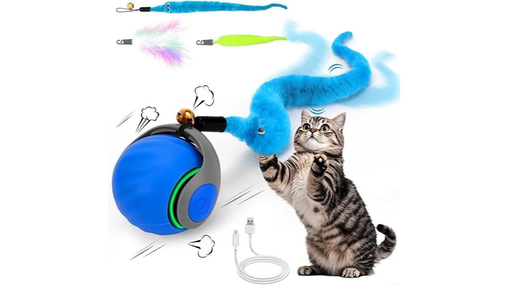 engaging indoor cat toy