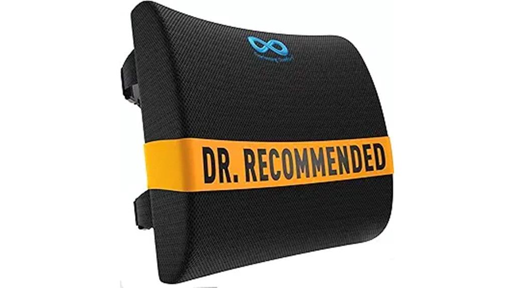 ergonomic office lumbar pillow
