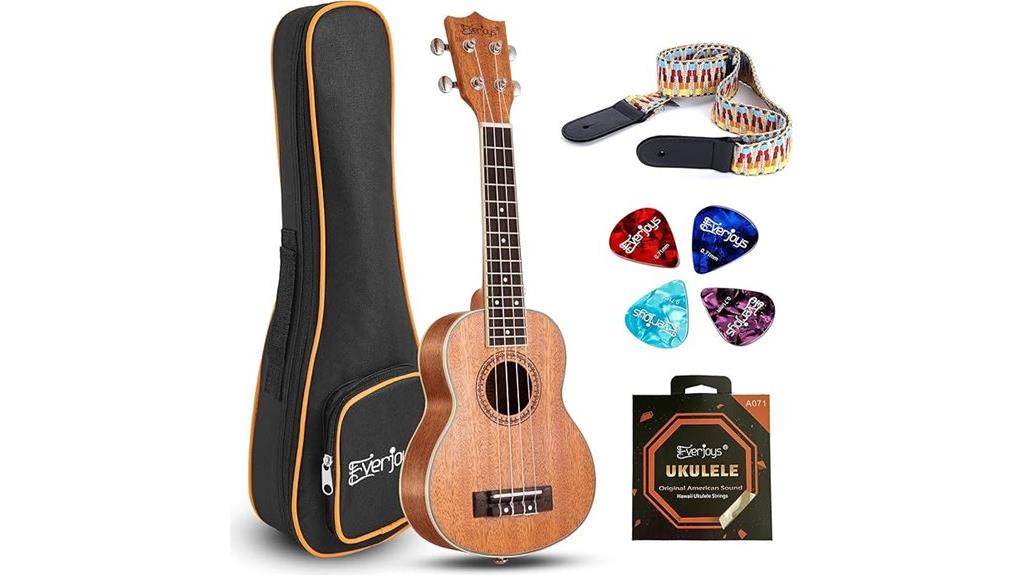 everjoys soprano mahogany ukulele