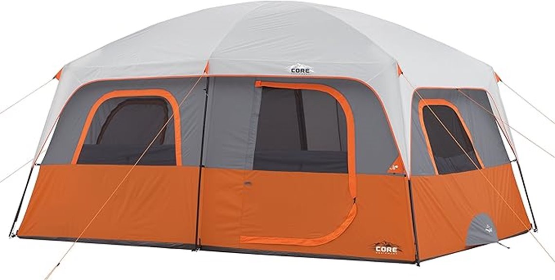 family camping tent