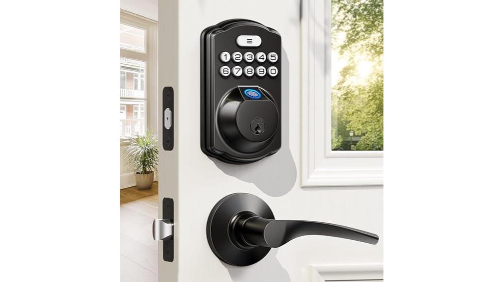fingerprint digital door lock