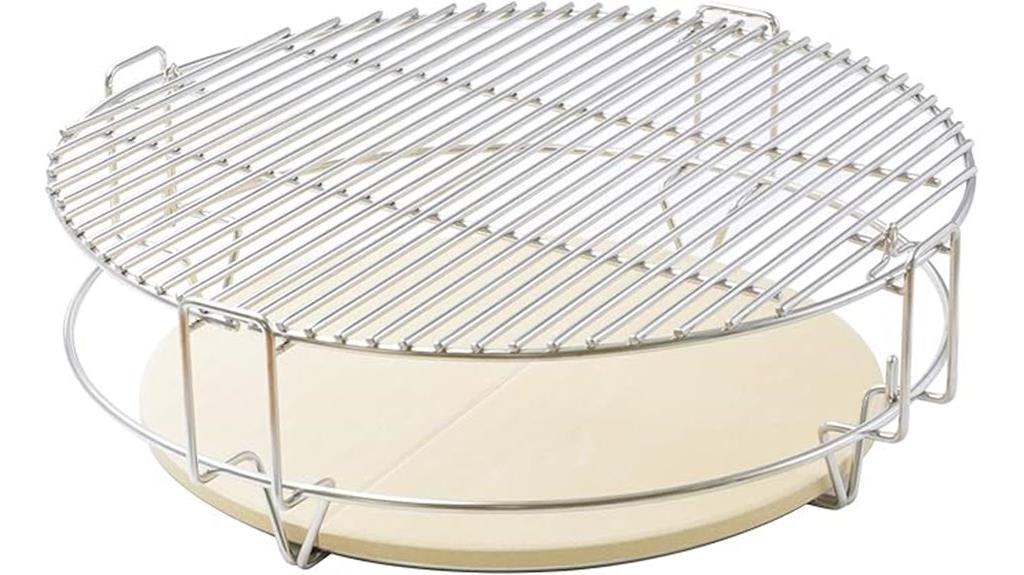 fire kamado grill system