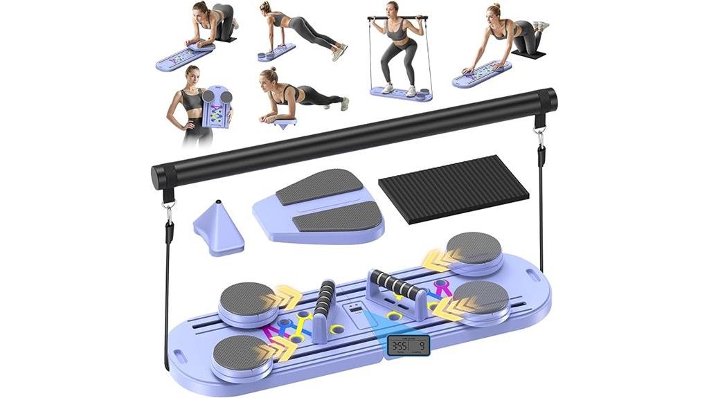 foldable home pilates reformer