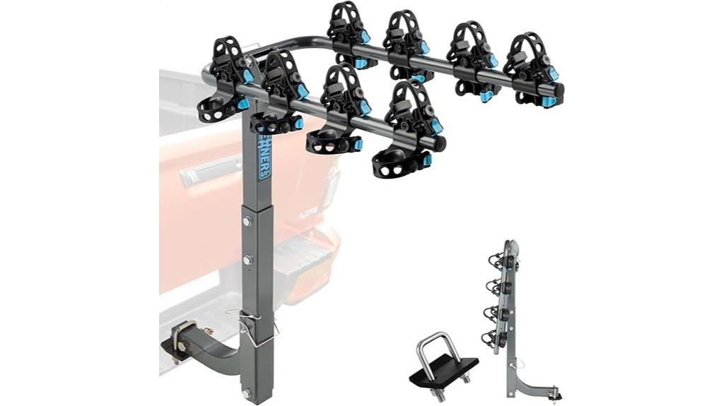 four bike hitch mount