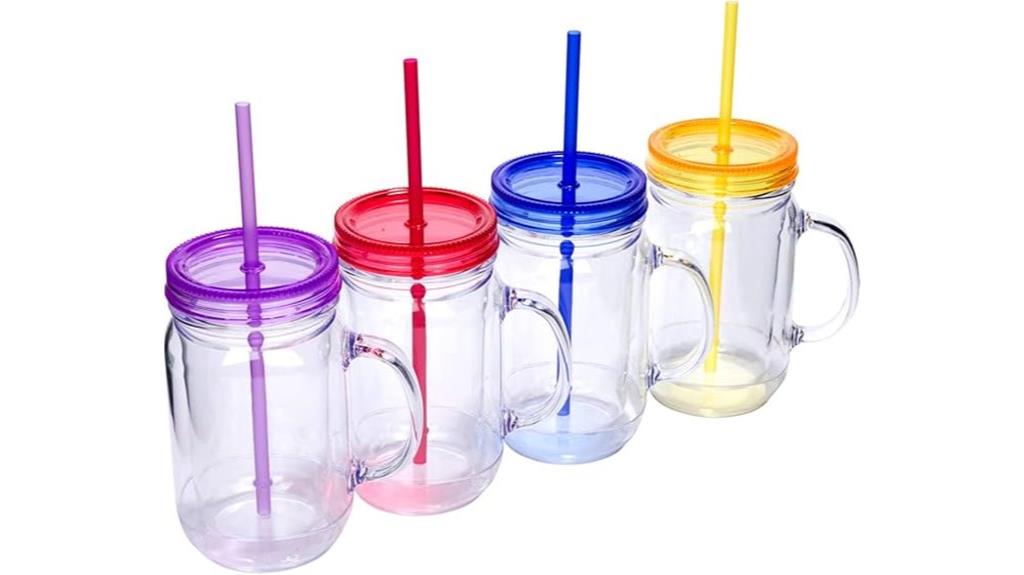 four pack mason jars