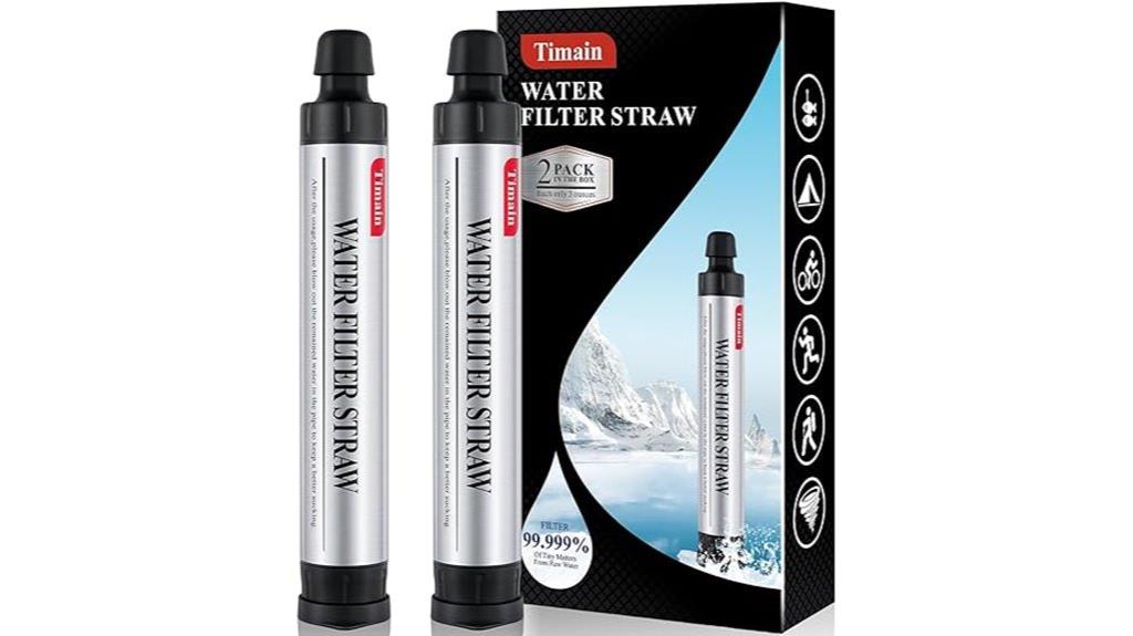 four stage portable water filter