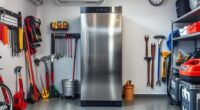 garage ready upright freezers