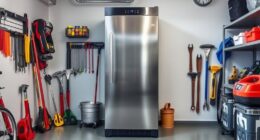 garage ready upright freezers