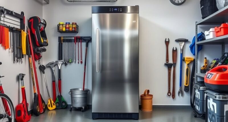 garage ready upright freezers