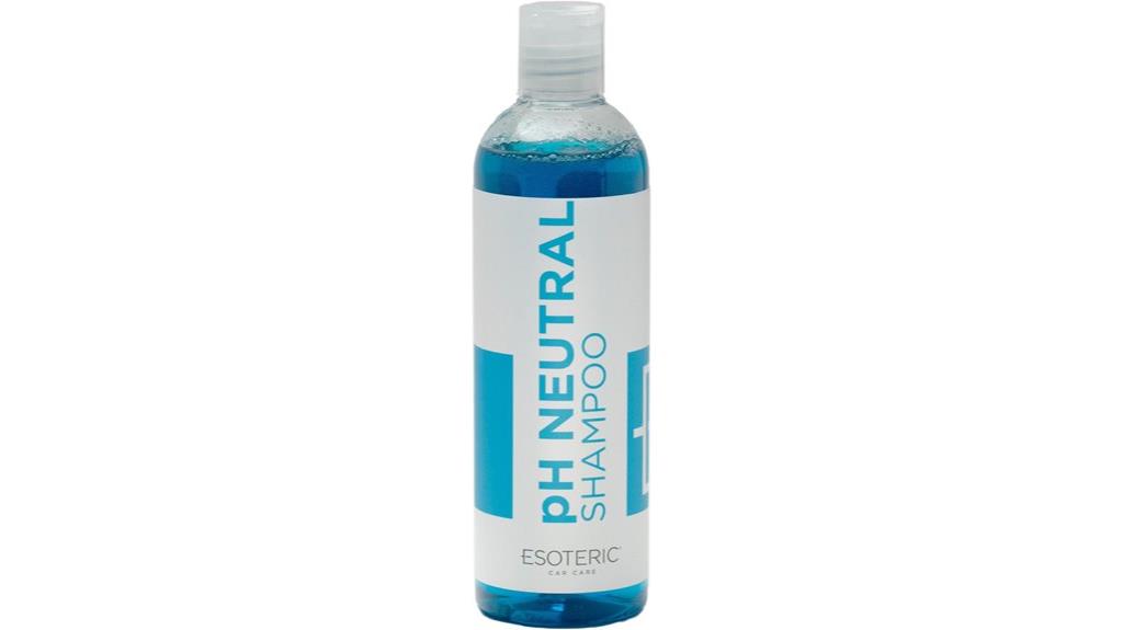 gentle ph balanced car shampoo