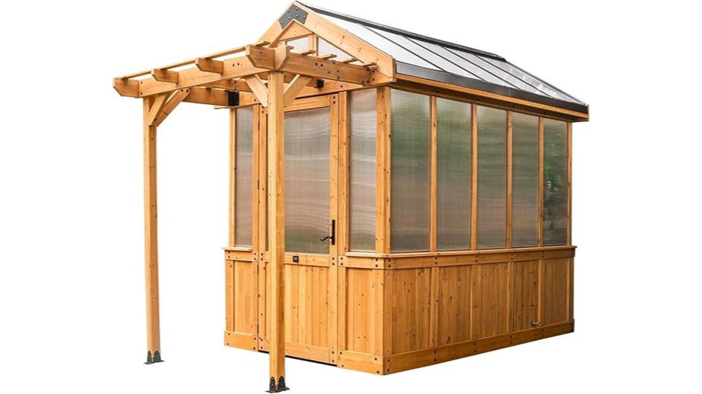 greenhouse kit for backyard