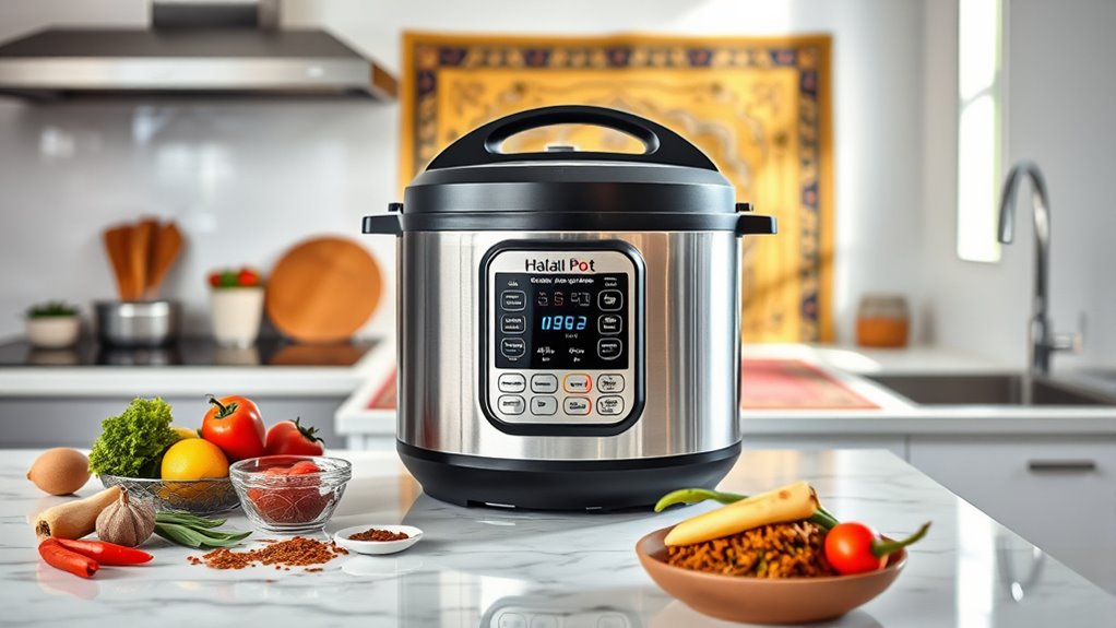 halal certified versatile multicooker