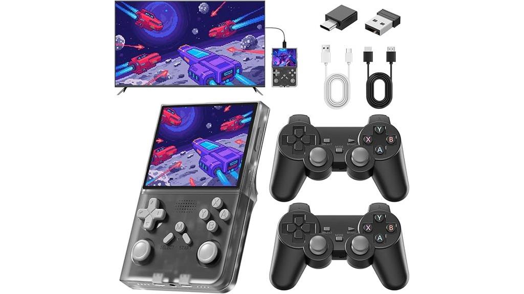 handheld console with 128gb storage