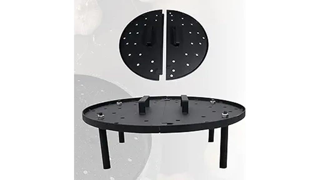 heat resistant steel baffle