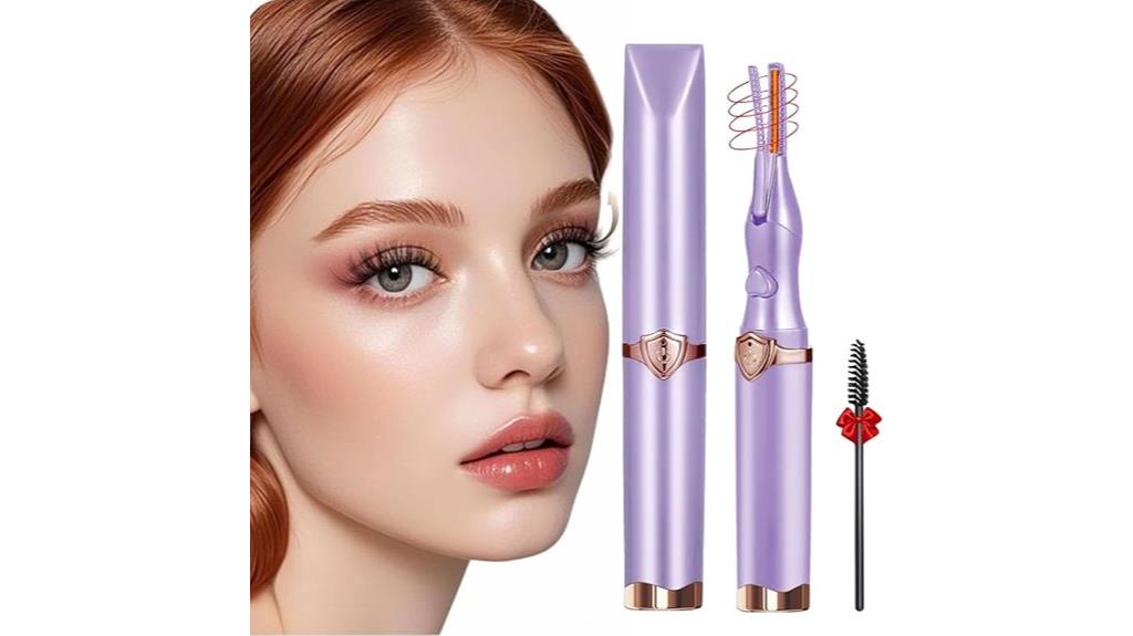 heated 2 in 1 eyelash curler