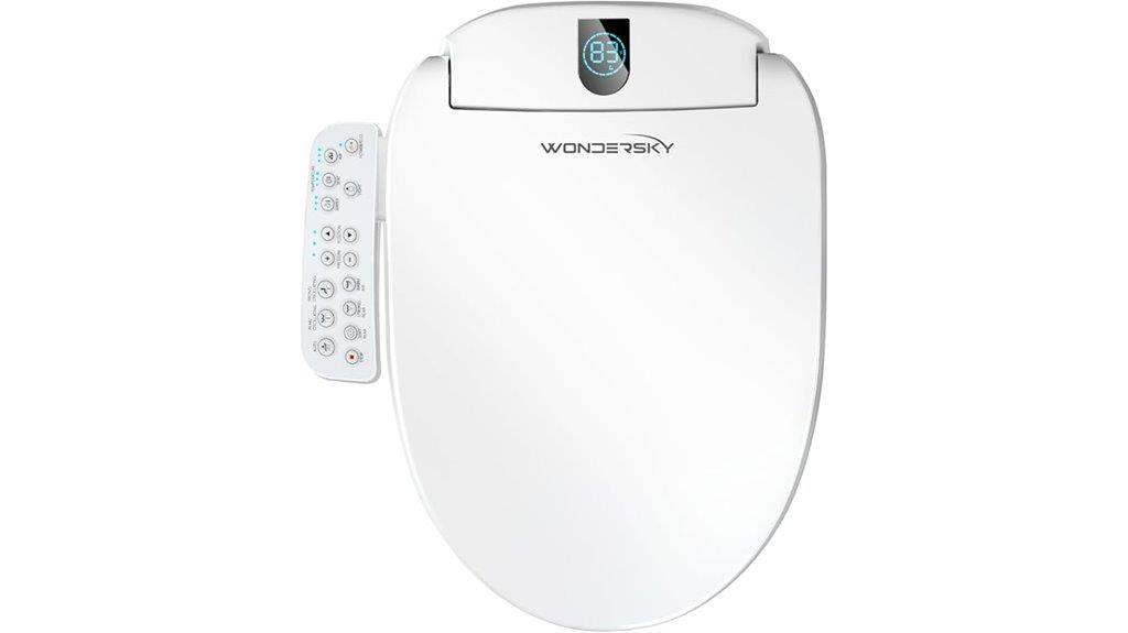 heated bidet toilet seat