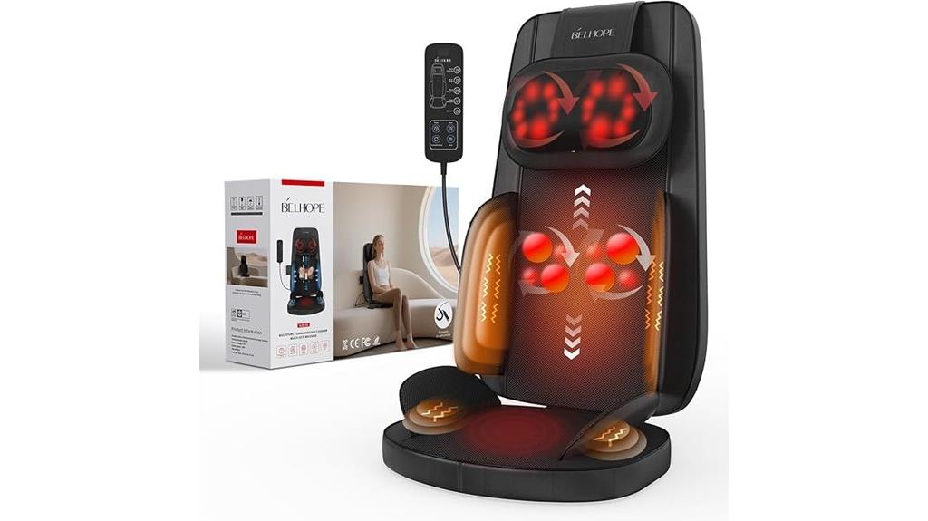 heated shiatsu neck massager