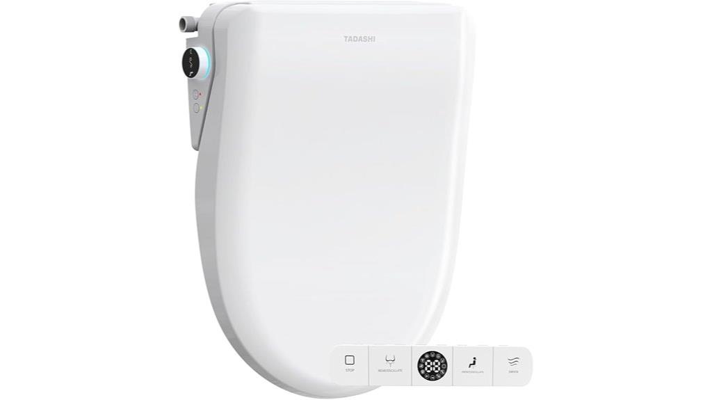 heated wash dry seat