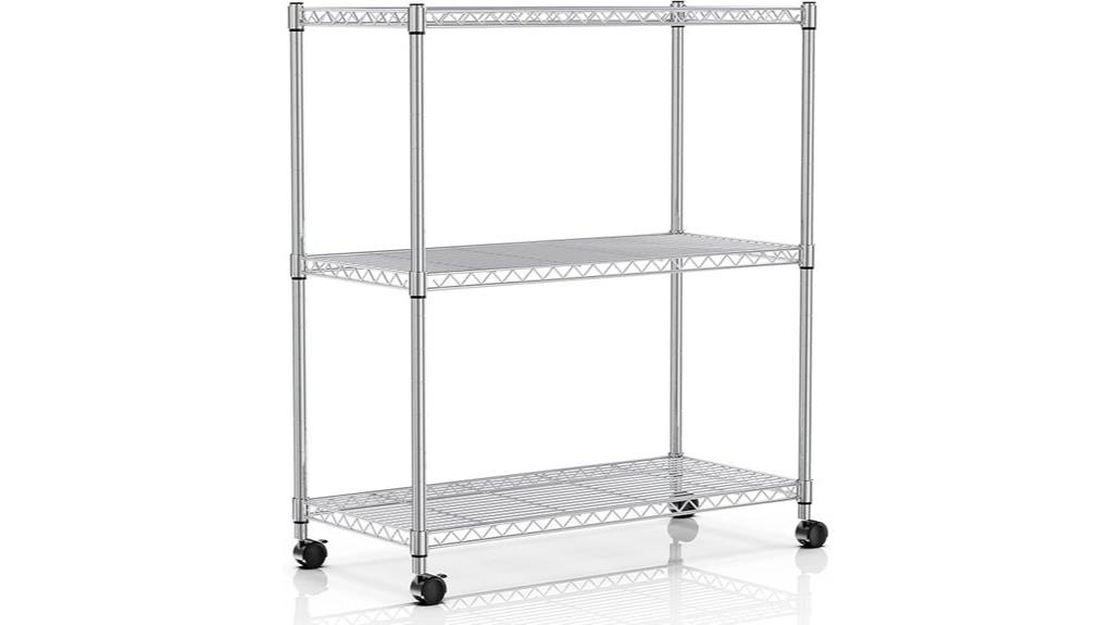 heavy duty 3 tier shelves