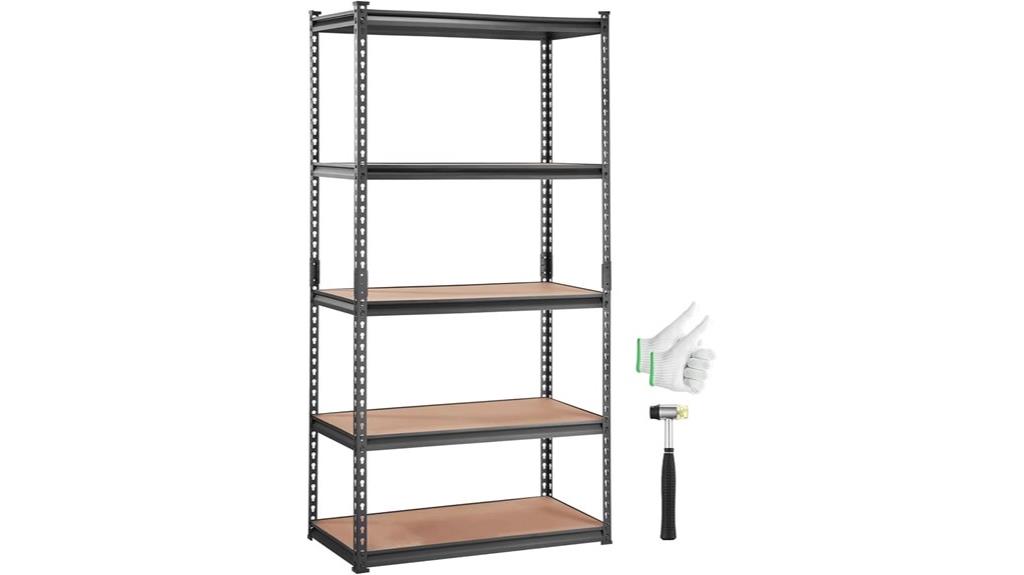 heavy duty adjustable shelving