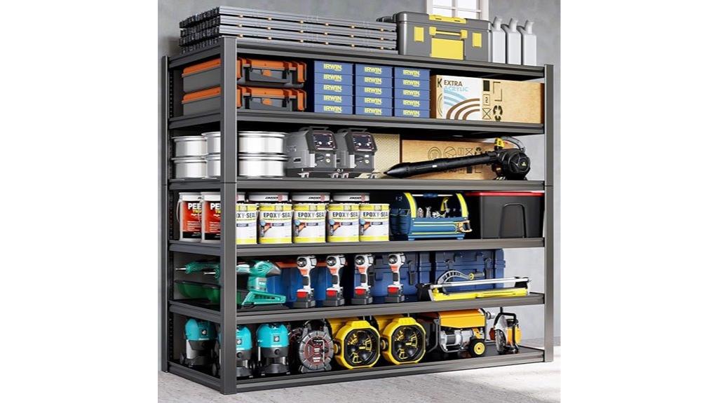 heavy duty adjustable shelving