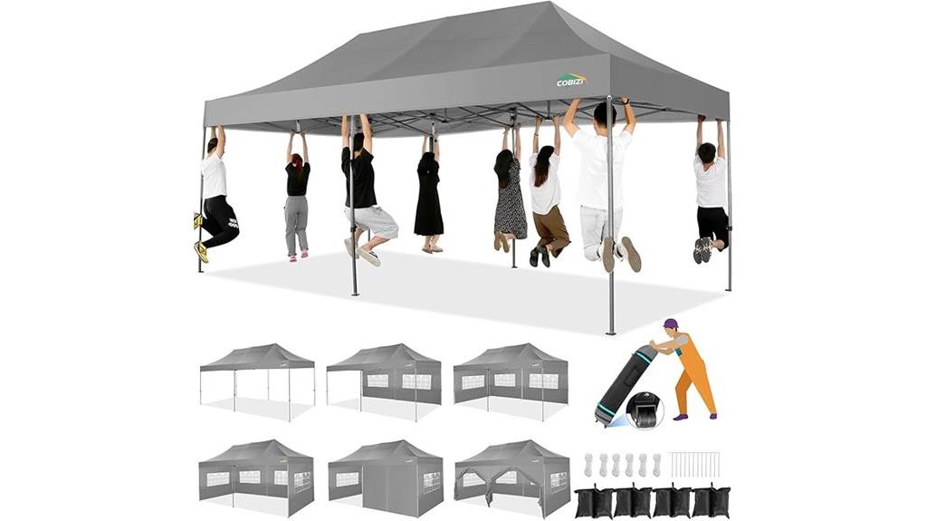 heavy duty canopy tent