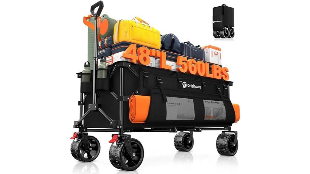 heavy duty collapsible wagon