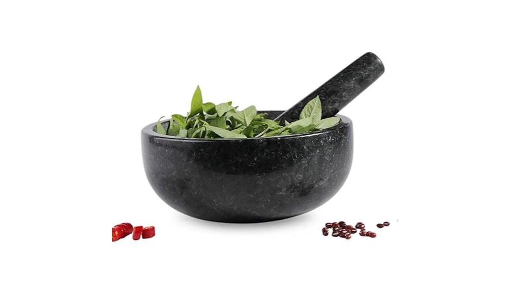 heavy duty granite mortar