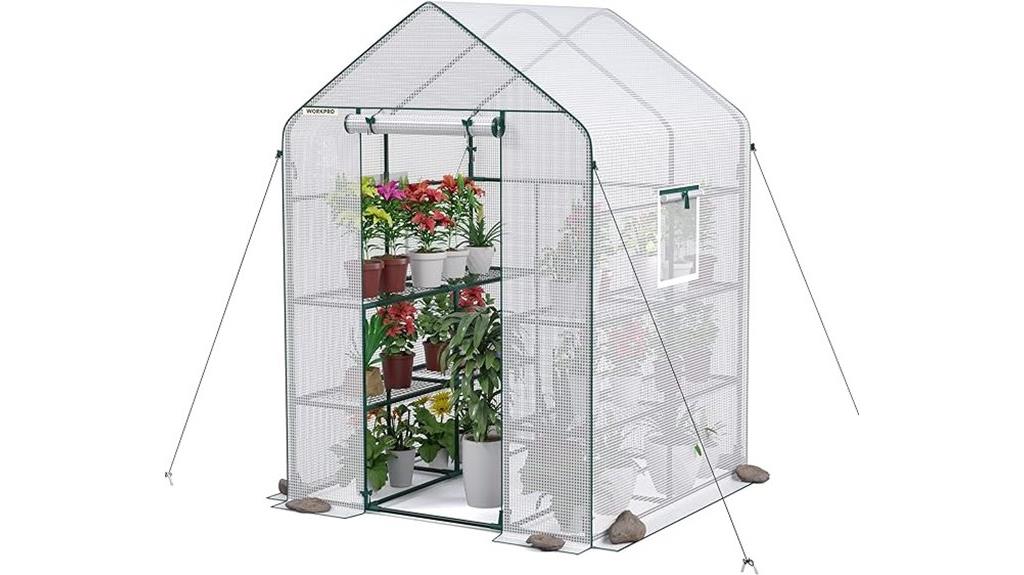 heavy duty greenhouse walk in