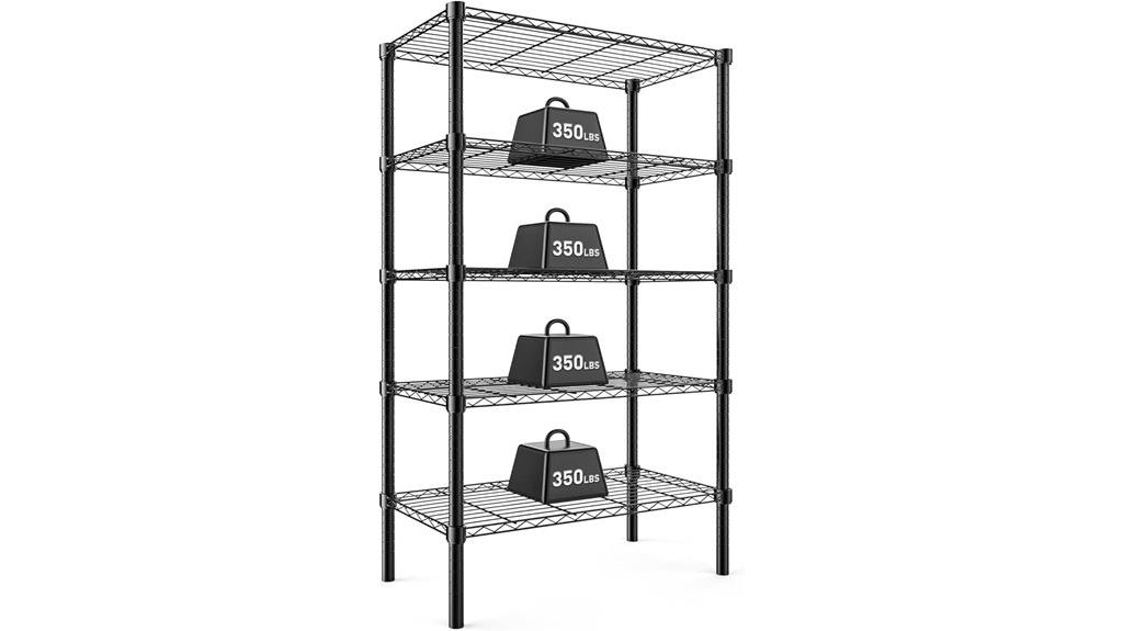 heavy duty wire shelf