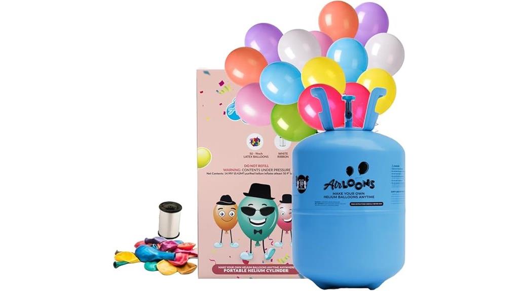helium balloon kit