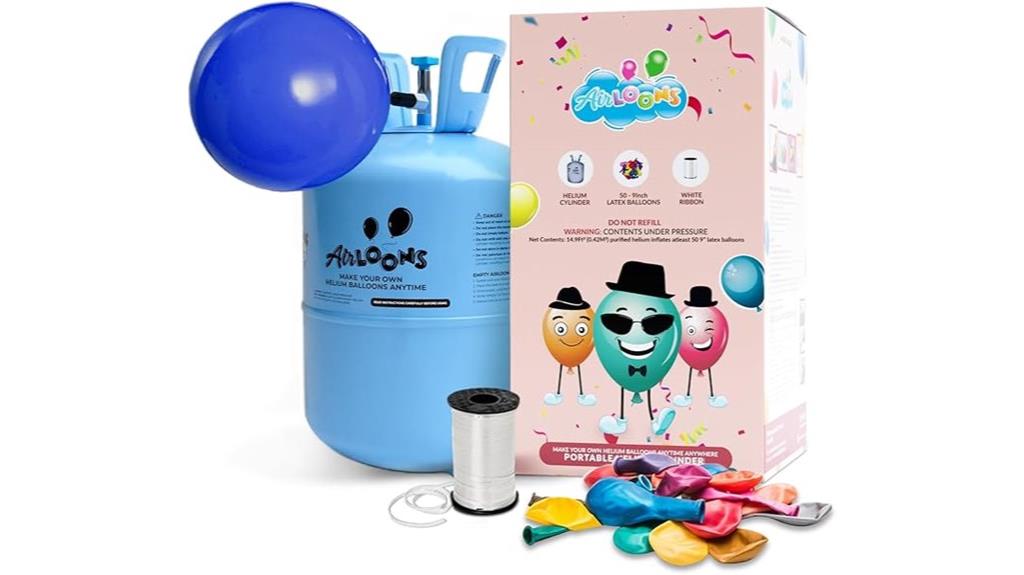 helium balloon kit tank