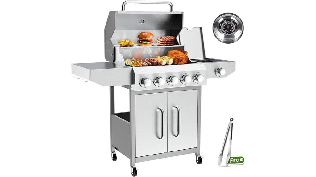 high btu propane grill