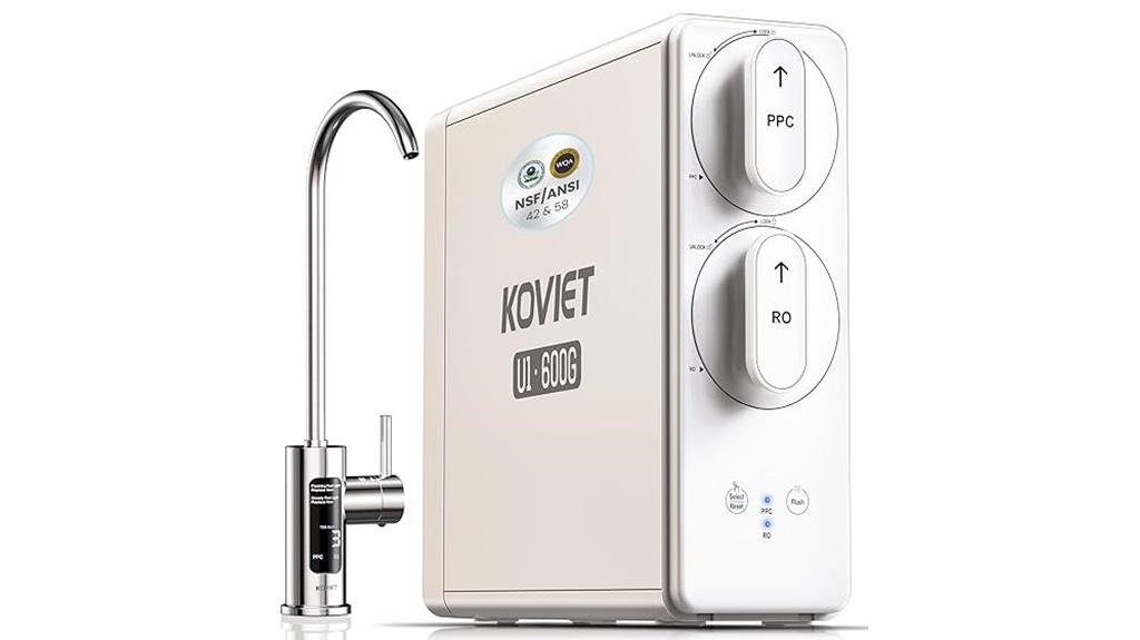 high capacity tankless filter