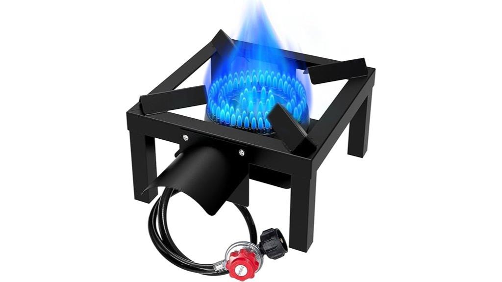 high output adjustable propane burner