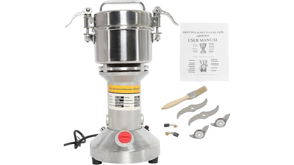 high speed stainless steel grinder
