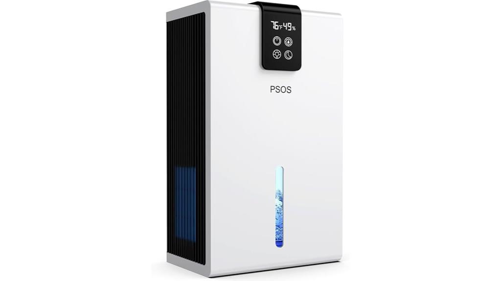 home dehumidifier with light
