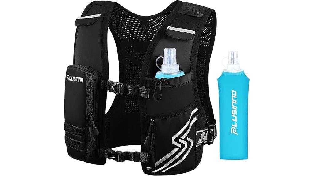 hydration vest with flask