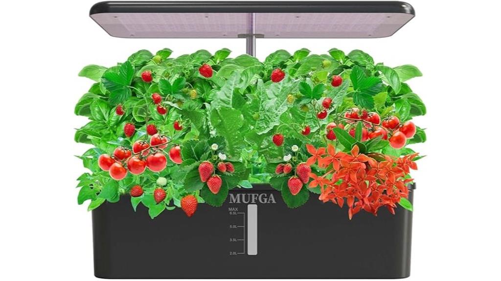 indoor hydroponic herb garden