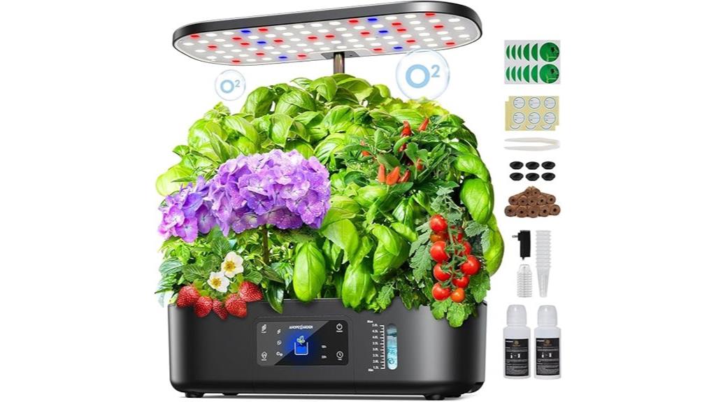 indoor hydroponic herb kit