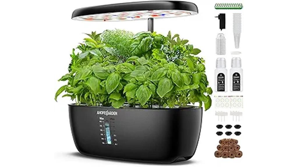 indoor led hydroponic system