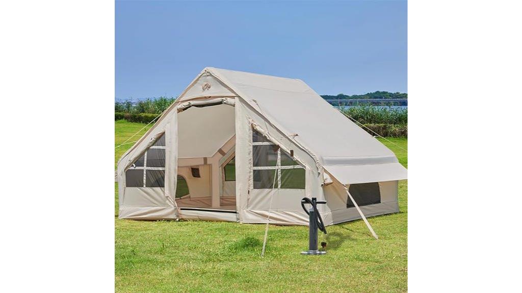 inflatable camping tent