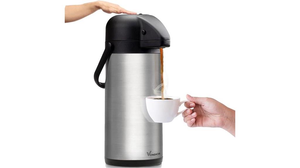 insulated 102oz coffee dispenser
