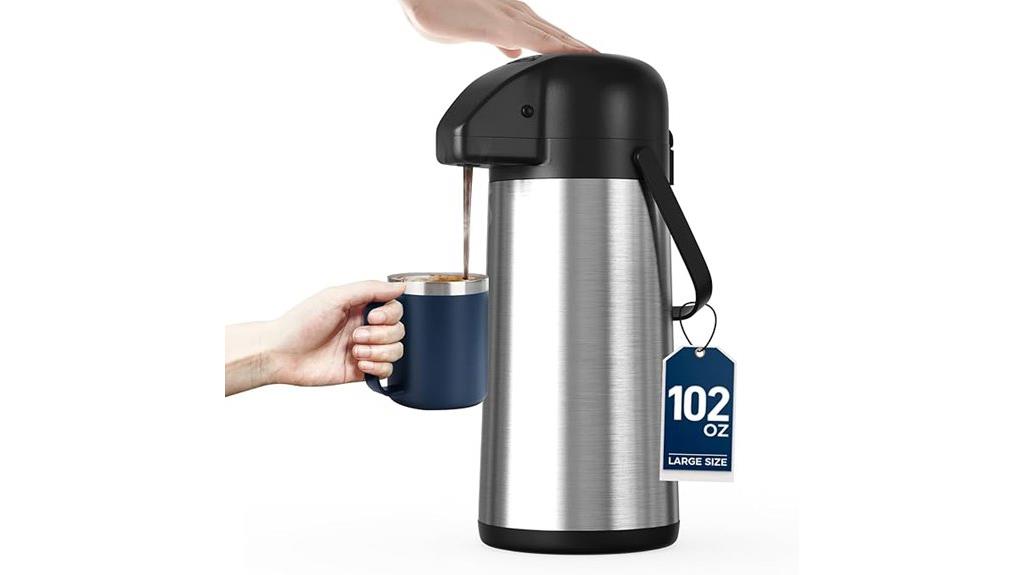 insulated 102oz coffee dispenser
