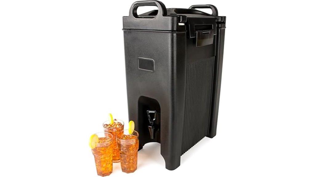insulated 5 gallon beverage dispenser