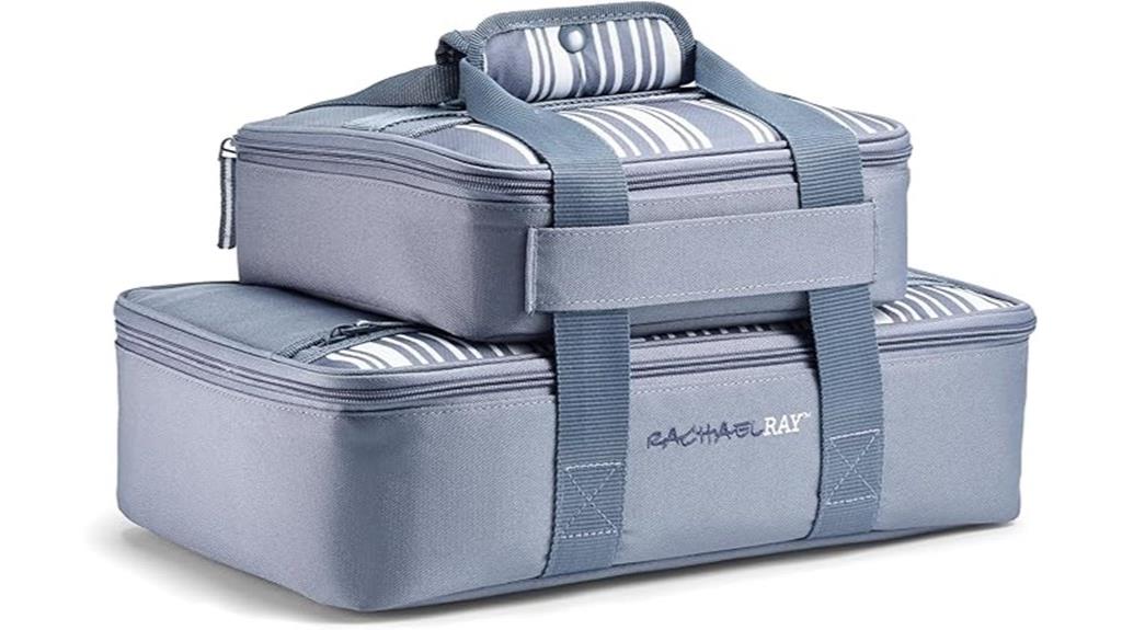 insulated casserole carrier duo